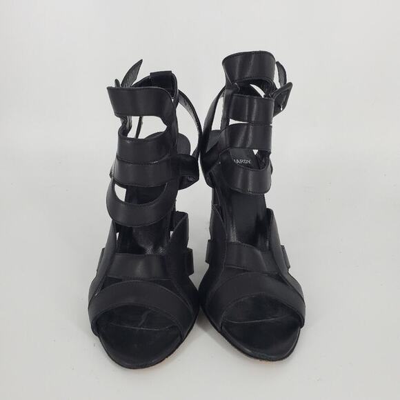 Pierre Hardy Black Strappy Ankle Buckle Heels 36 - Picture 2 of 11